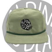 "Alpine is Dead" 5-Panel Snapback