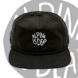 "Alpine is Dead" 5-Panel Snapback
