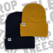 "TELE COLO/DROP KNEES" Waffle Beanie