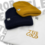 "TELE COLO/DROP KNEES" Beanie + Skate Tee Party Pack