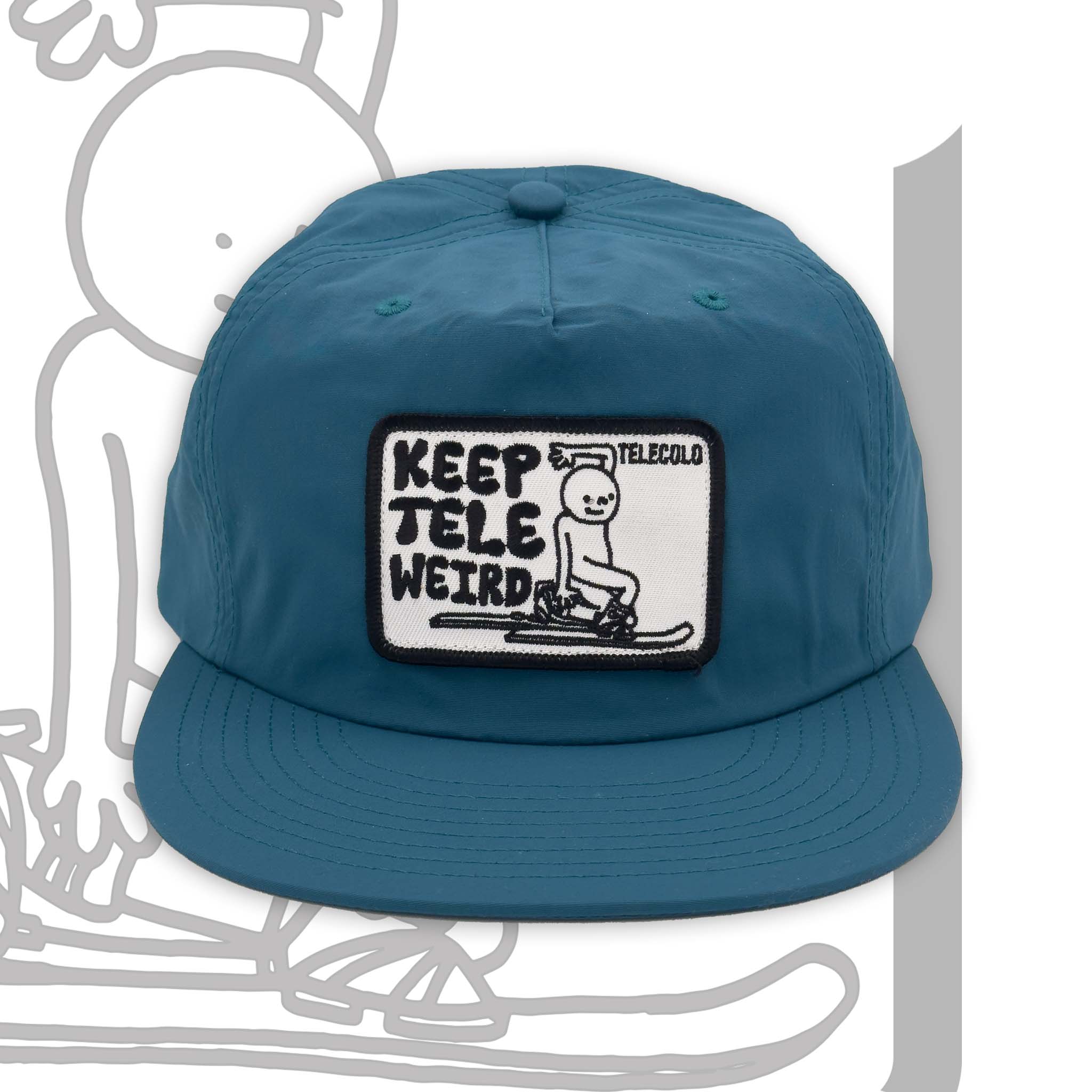 "Keep Tele Weird" 5-Panel Snapback