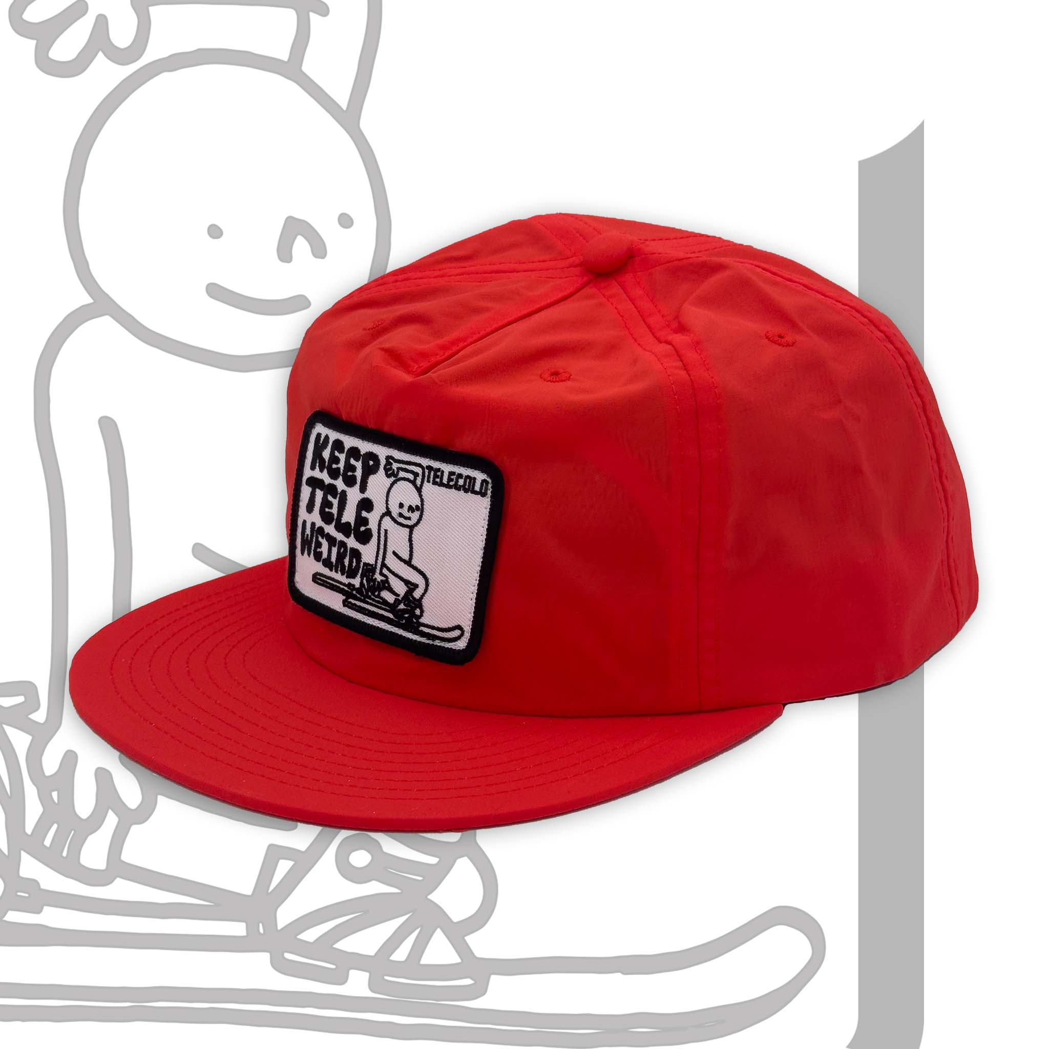 "Keep Tele Weird" 5-Panel Snapback