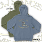 "Low Stances, Lower Standards" (Swallow Tail Skeleton) Hoodie
