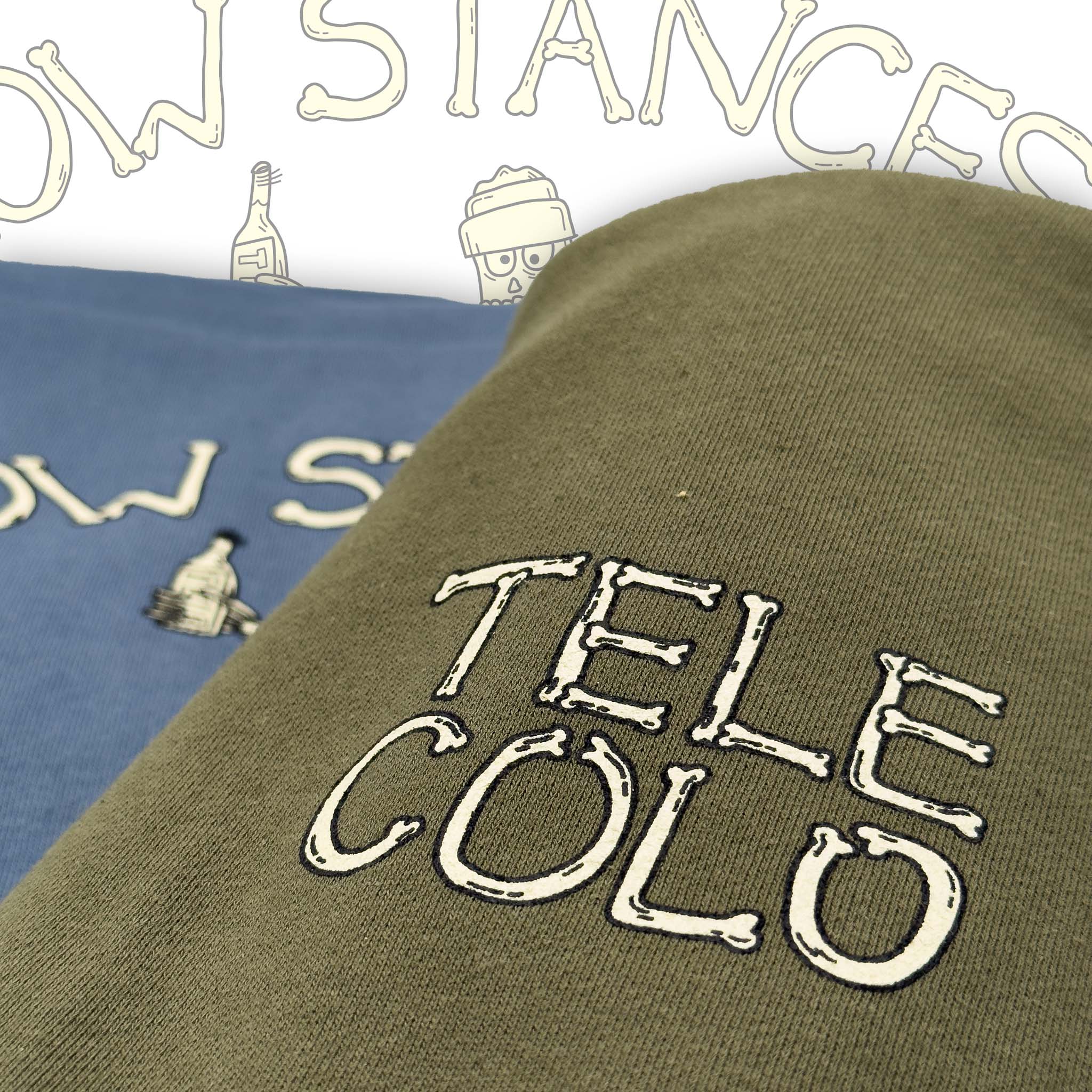 "Low Stances, Lower Standards" (Swallow Tail Skeleton) Hoodie