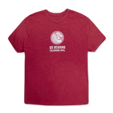 22 Designs Red Graphic Tshirt
