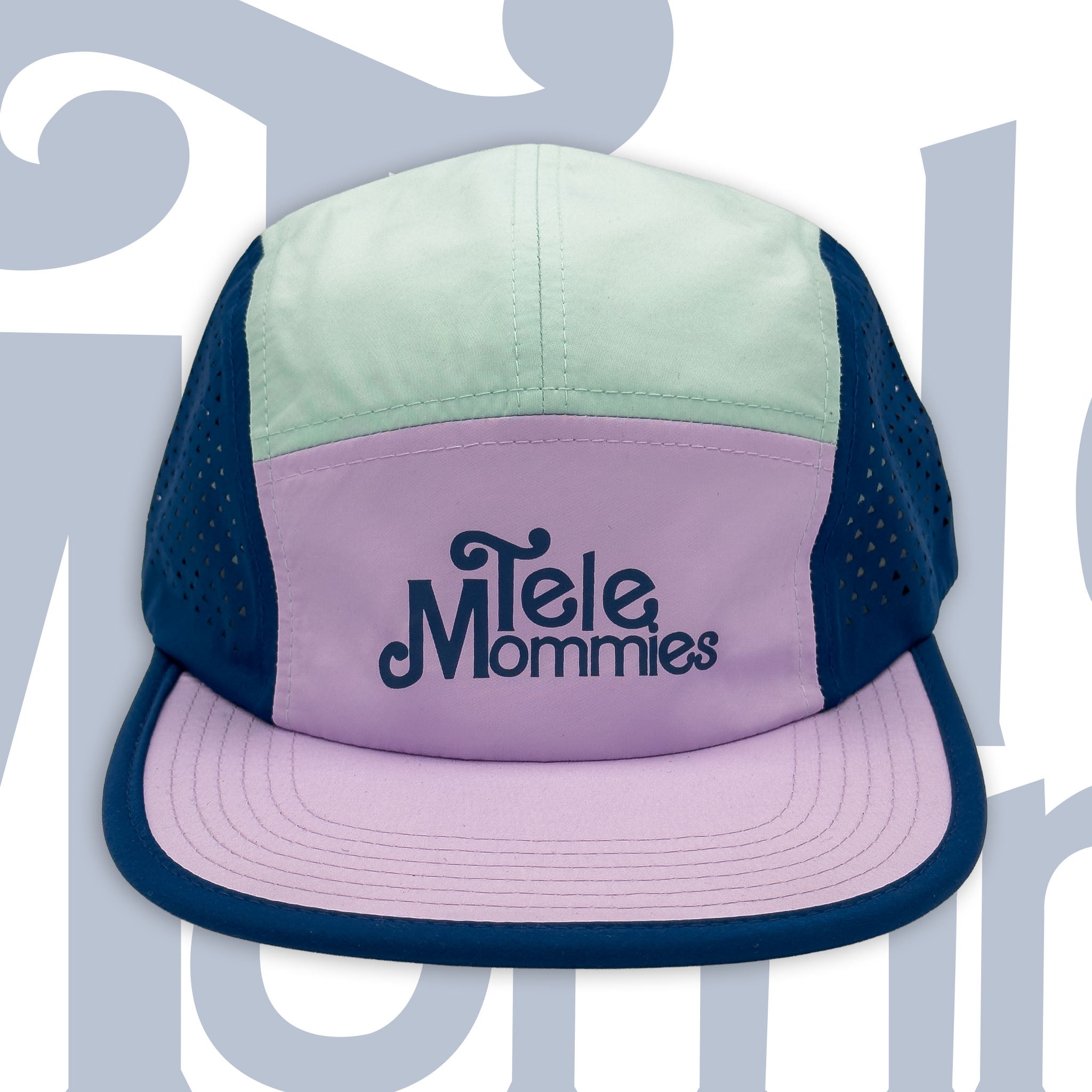 TeleMommies_Tech_5_Panel_Hat_Front_TELECOLO.jpg