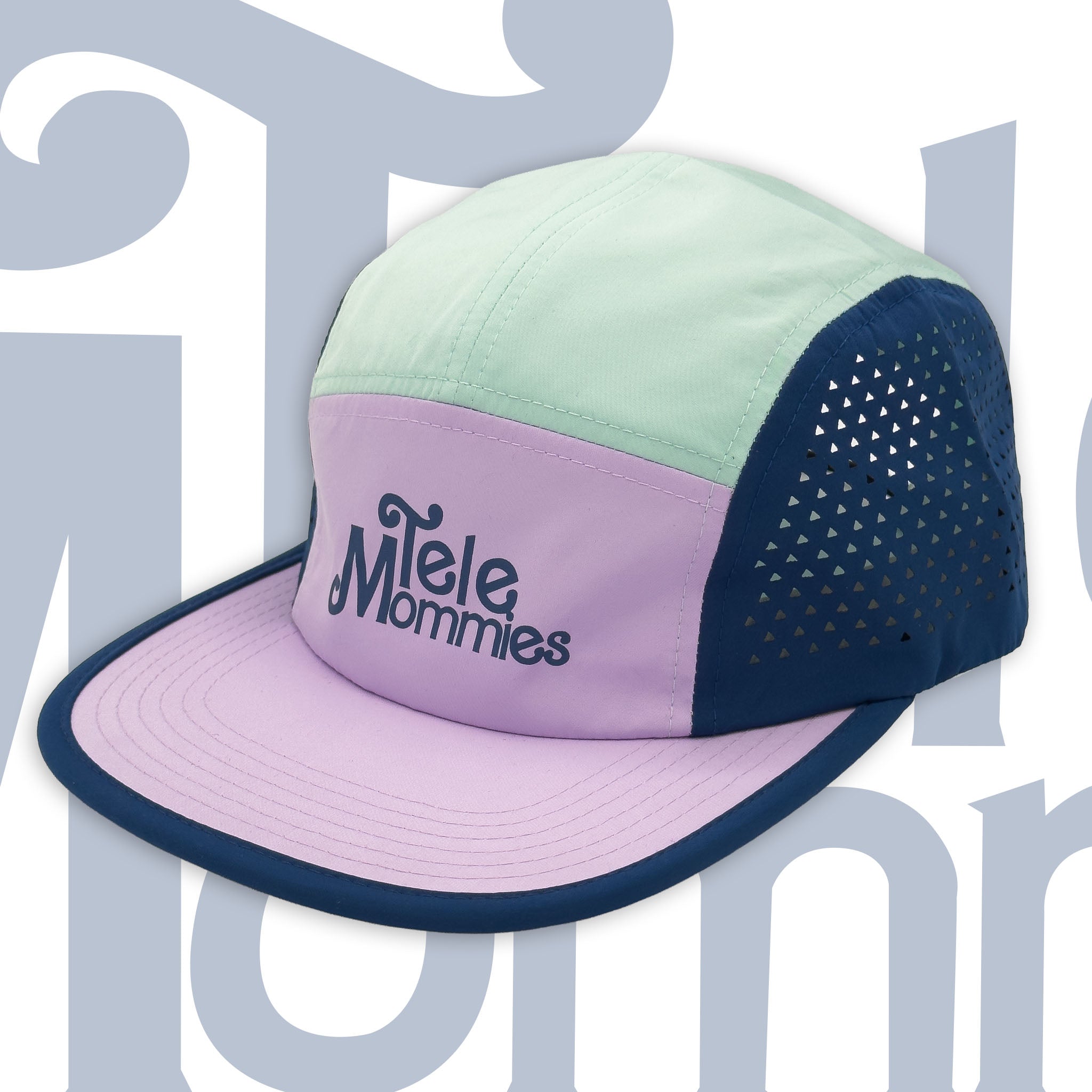 TeleMommies_Tech_5_Panel_Hat_Oblique_1_TELECOLO.jpg