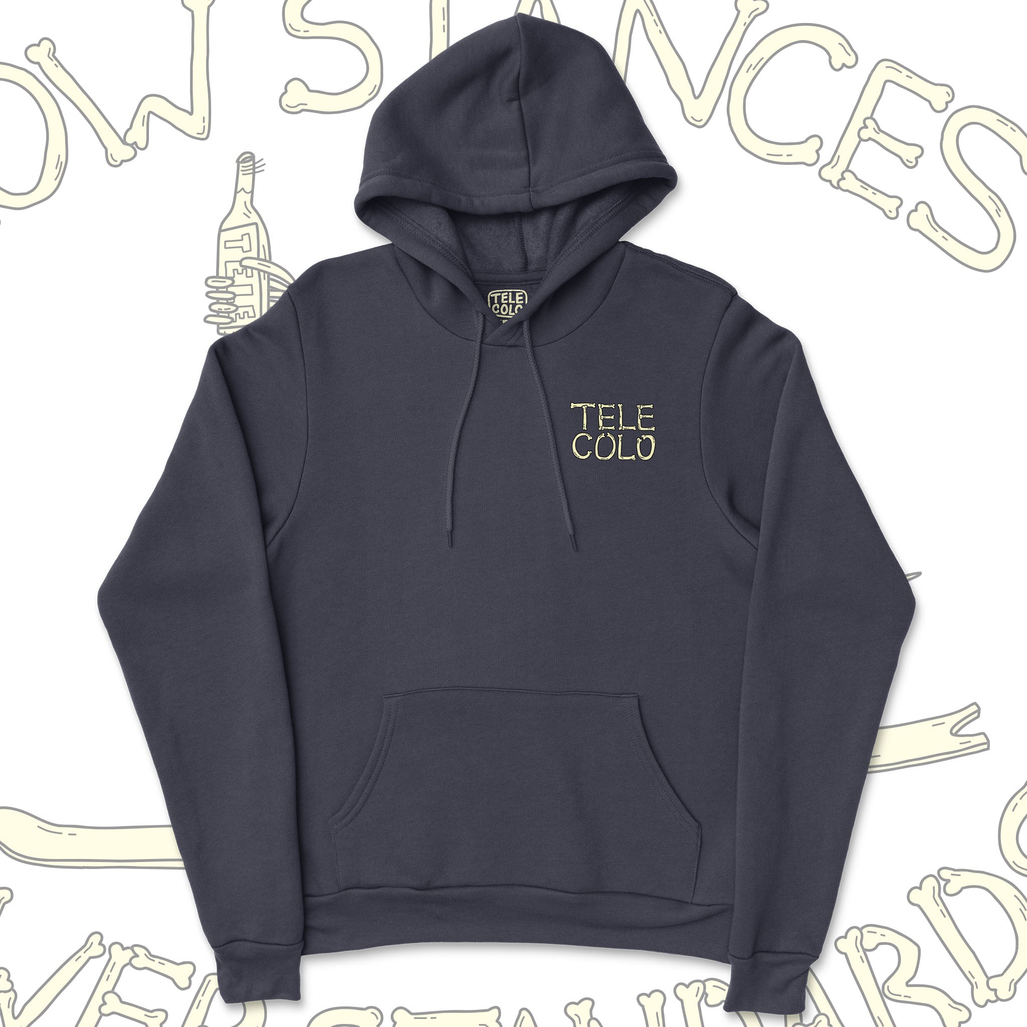 "Low Stances, Lower Standards" (Swallow Tail Skeleton) Hoodie